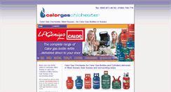 Desktop Screenshot of calorgaschichester.co.uk